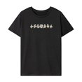 thumbnail image 2 of Camiseta para mujer, camiseta transpirable con cuello redondo para mochilero, compras, uso diario, viaje XL, 2 of 7