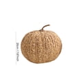 thumbnail image 2 of Pumpkin Fall Decor Thanksgiving Decorative Pumpkins for Home Woven Pumpkin Figurines Farmhouse Autumn Decorations for Table Porch Mantel Indoor Halloween Thanksgiving, 2 of 5