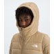 thumbnail image 4 of Parka THE NORTH FACE Aconcagua para mujer Khaki Stone - XL, 4 of 6