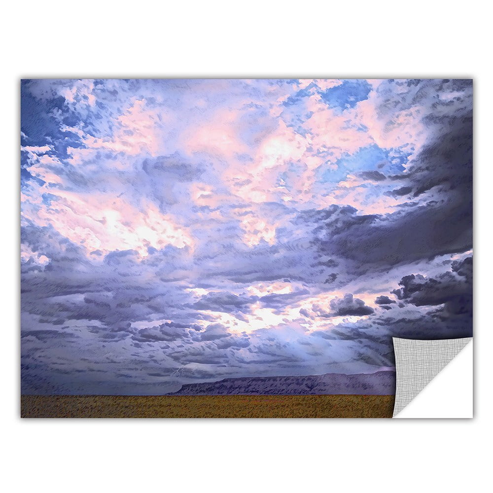 Dean Uhlinger "Echo Cliffs Monsoon" Removable Wall Art