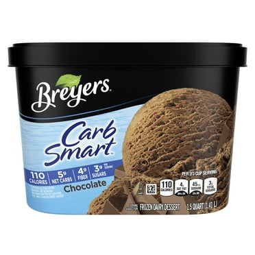 Breyers CarbSmart Chocolate Ice Cream Frozen Desserts, 1.5 Qt
