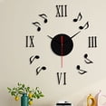 thumbnail image 4 of Dvkptbk Led Projector Frameless DIY Wall Mute Clock Mirror Sticker Home Office Decor Home & Garden, 4 of 8