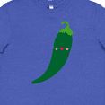 thumbnail image 4 of Inktastic Green Chili Pepper Kawaii Youth T-Shirt, 4 of 5