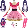 thumbnail image 2 of OSHI NO KO Ai Hoshino Cosplay disfraz Lolita vestido falda Halloween carnaval Anime ropa para niña y mujer, 2 of 4
