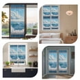 thumbnail image 6 of Window On The Ocean Window Privacy Film Wave Cloud Decorative Glass Window Film UV Blocking Static Cling Non-Adhesive Sticker Covering for Home Door 17.7 x 78.7 inches, 6 of 8
