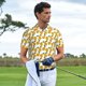 thumbnail image 3 of Balery Yellow Pears Camisa Polo de Hombre con Estampado, de Manga Corta y Tejido Medio, Camisa Tipo Golf Polo-Medium, 3 of 6