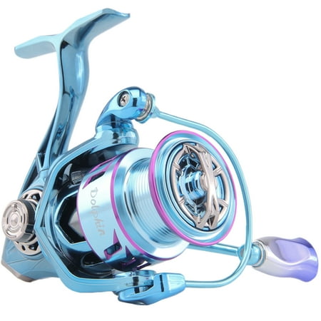 HAUT TON Dolphin 1500/2500/3000Advance Edition Spinning Reel 5.2:1Gear Ratio 22LBS 5+1BB Sealed Drag System Saltwater Freshwater