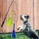 thumbnail image 5 of Varita extensible para perros, juguete interactivo para perseguir cachorros Negro 68cm, 5 of 9