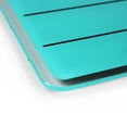 thumbnail image 6 of Viztex® Glacier Teal & Black Plan & Grid Glass Dry Erase Board - 14" x 14", 6 of 10