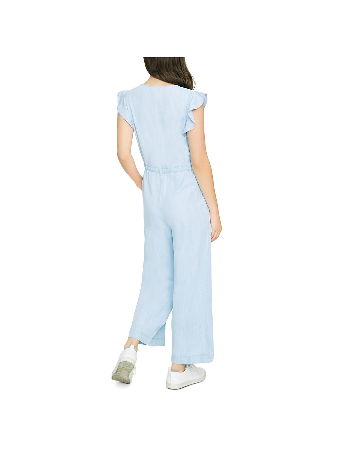 sanctuary mica ruffle sleeve jumpsuit