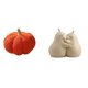 thumbnail image 1 of Sujetalibros de almohada de calabaza y pera para Halloween, cojín decorativo para sofá, adorno de estantería de cerámica para cama, dormitorio, decora, 1 of 8