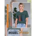 thumbnail image 3 of ZXSXSY Women's Independence Day Tee Short Sleeve Graphic T-Shirt, 3 of 6