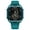 Light Blue, variant on SMAEL Outdoor Sports Watches Fashion Leisure Men Watches 5ATM Waterproof Rectangle 8108 LCD Display Digital Student Wristwatches