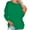 Green, variant on QQAMB Womens Sweatshirts Solid Long Sleeve Crew Neck Casual Fall Clothes Plus Size Pullover Tops Green 4XL