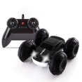 thumbnail image 1 of Sharper Image Flip Stunt Rally LED RC Car, neumáticos de camión monstruo de gran tamaño, coche de carreras reversible, oruga interior al aire libre, trucos y acrobacias todoterreno de alta velocidad,, 1 of 5