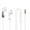 White 3.5mm, variant on ruhuadgb Wired Earphone Noise Canceling Clear Sound Sport Headphone Heavy Bass In ear Wired Headset for OPPO for for Vivo for