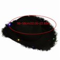 thumbnail image 4 of Yokua Feather Cowboy Hat Light Up Cowboy Hat LED Cowgirl Hat Bachelorette Party Hat, 4 of 16
