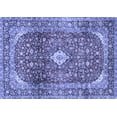 thumbnail image 1 of Ahgly Company Indoor Rectangle Persian Blue Traditional Area Rugs, 4' x 6', 1 of 4