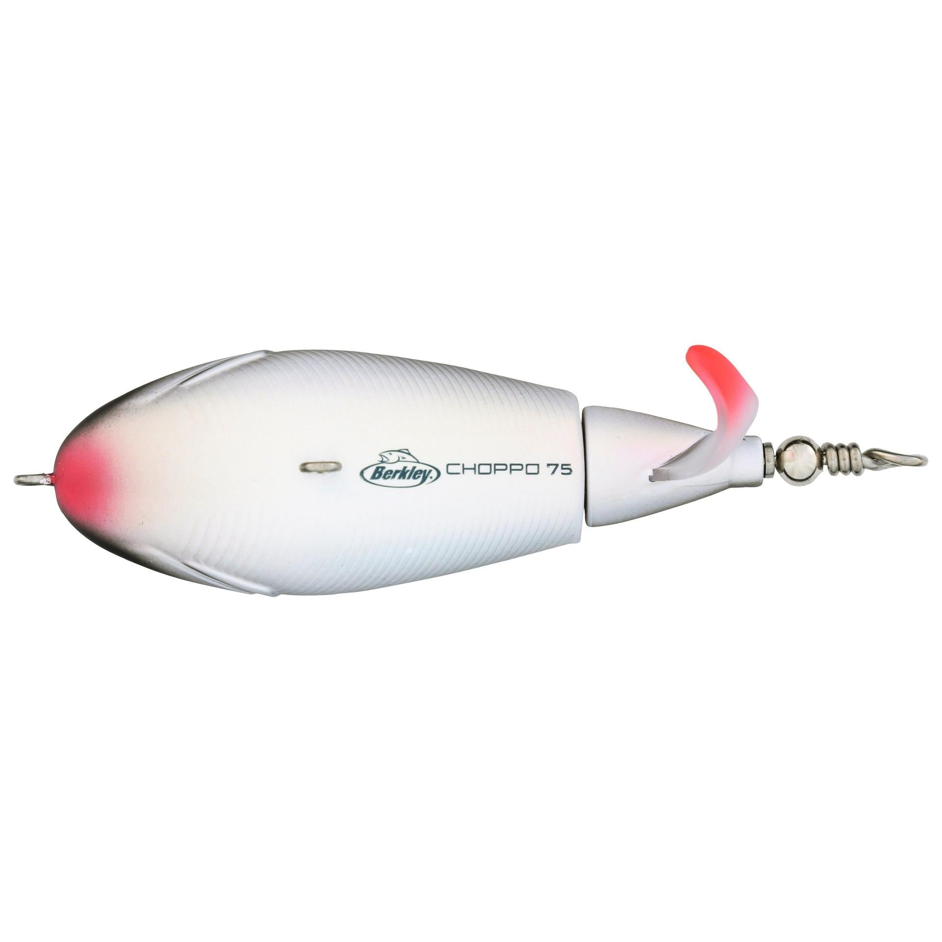 (2 pack) Berkley Choppo Topwater Fishing Lure, MF Shad, Size 120