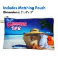 thumbnail image 7 of Flaskamite- Women's Large Zippered Beach Canvas Tote Bag with Matching Coin Pouch, 7 of 7