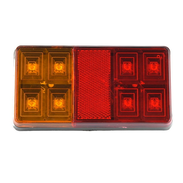 Lámpara Indicadora de Luz Trasera Jadeshay 12V 8LED para Camión Coche