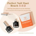 thumbnail image 3 of Modelones 9 in One Nail Glue Gel Nail Prep Dehydrate Gel Nail Kit Nail Extension Set for False Nail Tips/Acrylic Nails/Base Gel/Bloom Gel/Adhesive Bond, Long Lasting Curing Needed, 3 of 9