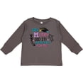 thumbnail image 3 of Inktastic My Mommy Did It and She Did It for Me with Graduation Cap Girls Long Sleeve Toddler T-Shirt, 3 of 5