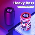 thumbnail image 2 of ZEALOT S32 Bluetooth Speaker Wireless Subwoofer Stereo Bass Portable Water Resistance Support Microphone AUX Micro SD Card, 2 of 11