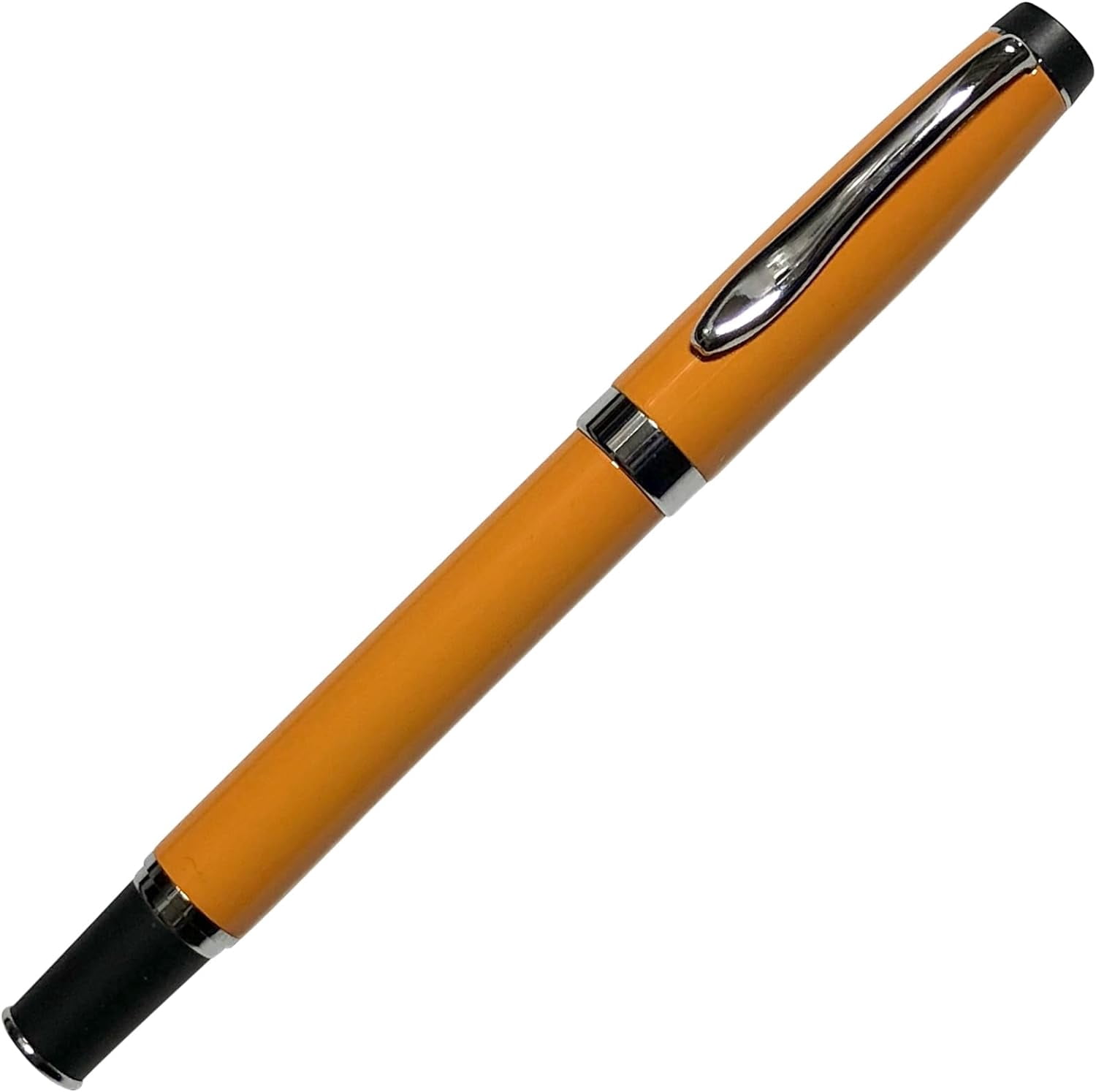 Gripper Rollerball Pen - Yellow Gloss with Anti Slip Grip (Budget Friendly Pen)
