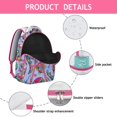 thumbnail image 4 of Paisley Gift Backpack for Students - Waterproof School Bookbag, Durable Laptop Backpack with Paisley Print, Stylish for College & Work, 4 of 6
