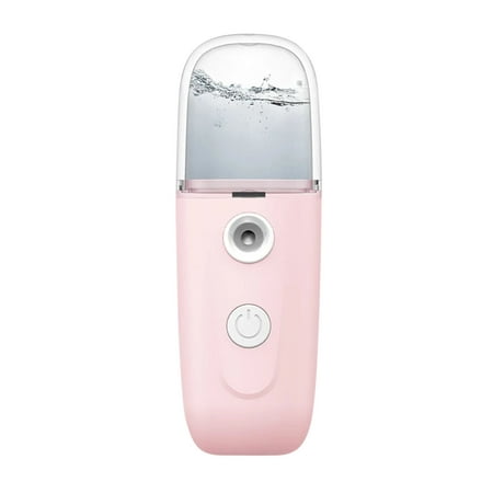 

lulshou Portable Face Nano Mist Sprayer USB 40ml Rechargeable Face Nano Mist Sprayer Aroma Diffuser Humidifier