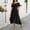 Black, variant on Women's Trendy Summer Sleeveless Halloween Costume Dress Tiered Layer Ruched Detail for Themed Party and Costume Ball White L