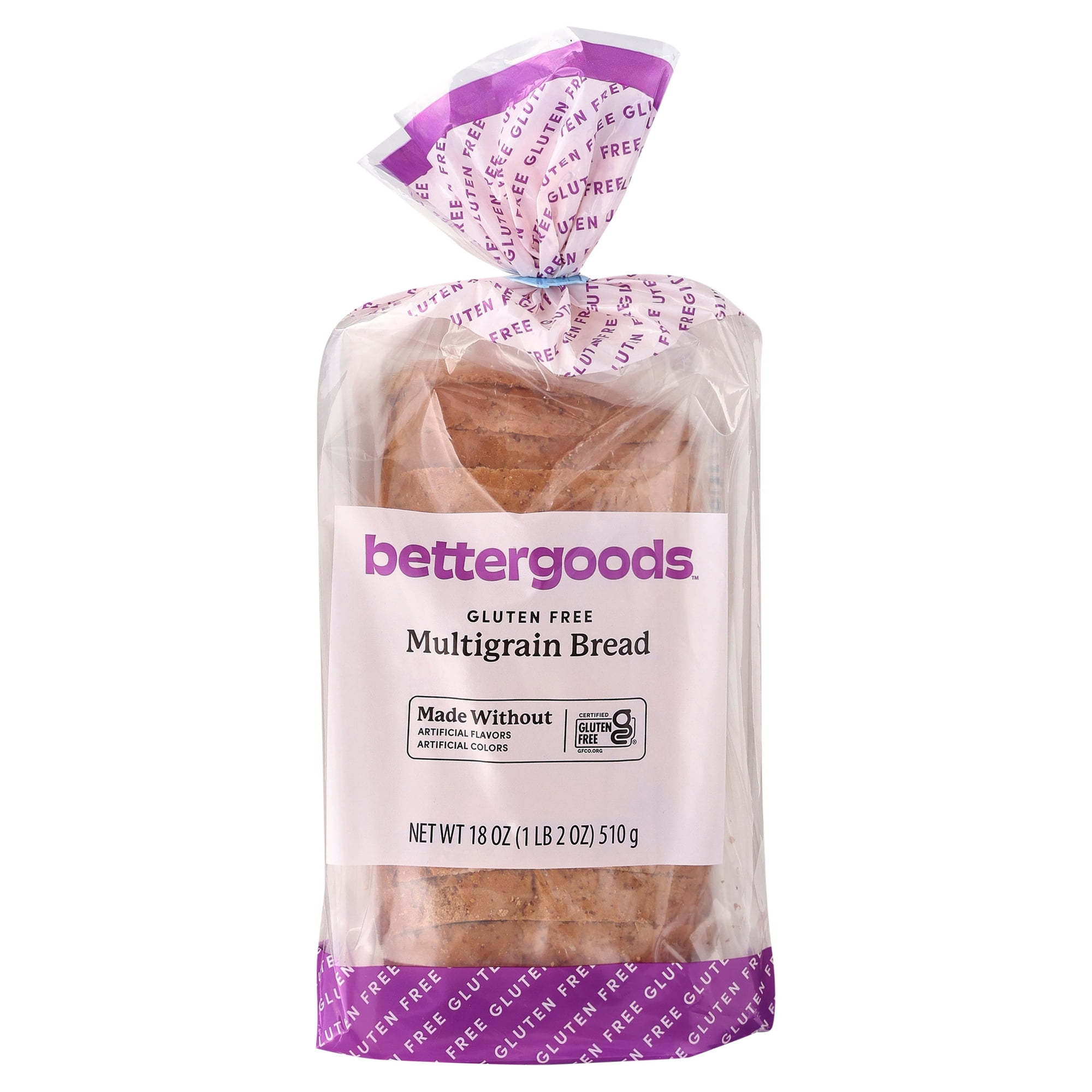 bettergoods Multigrain Gluten-Free Bread, 18 oz