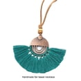 thumbnail image 2 of Collar de Tela Sonducket Mujer Colgante Moda Verde, 2 of 6