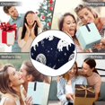 thumbnail image 5 of Wearable Blanket,Celestial Wolf Halloween Pattern Hooded Wearable Sherpa Blanket for Adults & Teens,Winter Poncho Shawl Wrap Cape Thick Warm,50"x60", 5 of 5