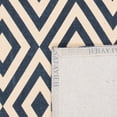 thumbnail image 4 of SAFAVIEH Cedar Brook Ingram Geometric Area Rug, Ivory/Navy, 4' x 6', 4 of 8