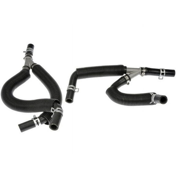 Heater Hose and Tube Assembly - Compatible with 2010 Dodge Grand Caravan (with Auxiliary Heater)
