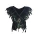 thumbnail image 1 of Capa de encogimiento de hombros tipo poncho de chal de plumas artificiales para disfraz de de espectáculo, 1 of 9