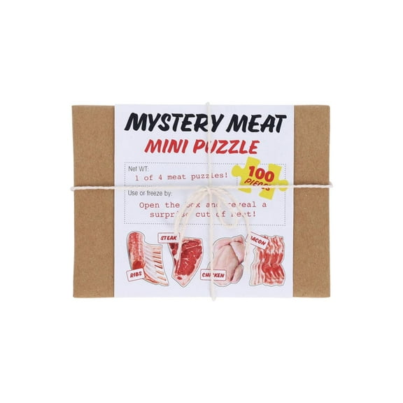 Mystery Meat Mini Puzzle by Chronicle Books