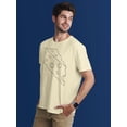 thumbnail image 3 of Halloween Swiss Cheese Food Costume Mens T Shirt, 3 of 5