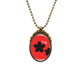 thumbnail image 1 of Resumen pintura cepillo Japón Collar Colgante Vintage de bronce antiguo de joyeria de lujo de regalo Unbranded M, 1 of 3