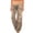 Brown, variant on Lovzfmll Women's Wide Leg Pants, Printed Elastic Waist, Active Casual Full Length Pants Brown, S