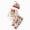 E320-Red, variant on NOLDARES My First Christmas Outfit Baby Boy Girl Bodysuit Clothes Romper with Bow Tie Suspender Pants Santa Hat 3pcs Sets,0-3 M