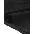 thumbnail image 5 of Agnes Orinda Women's Plus Size Button Front Elastic Waist A Line Corduroy Skirt, 5 of 7