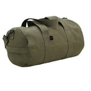 Rothco Canvas Shoulder Duffle Bag,Olive Drab