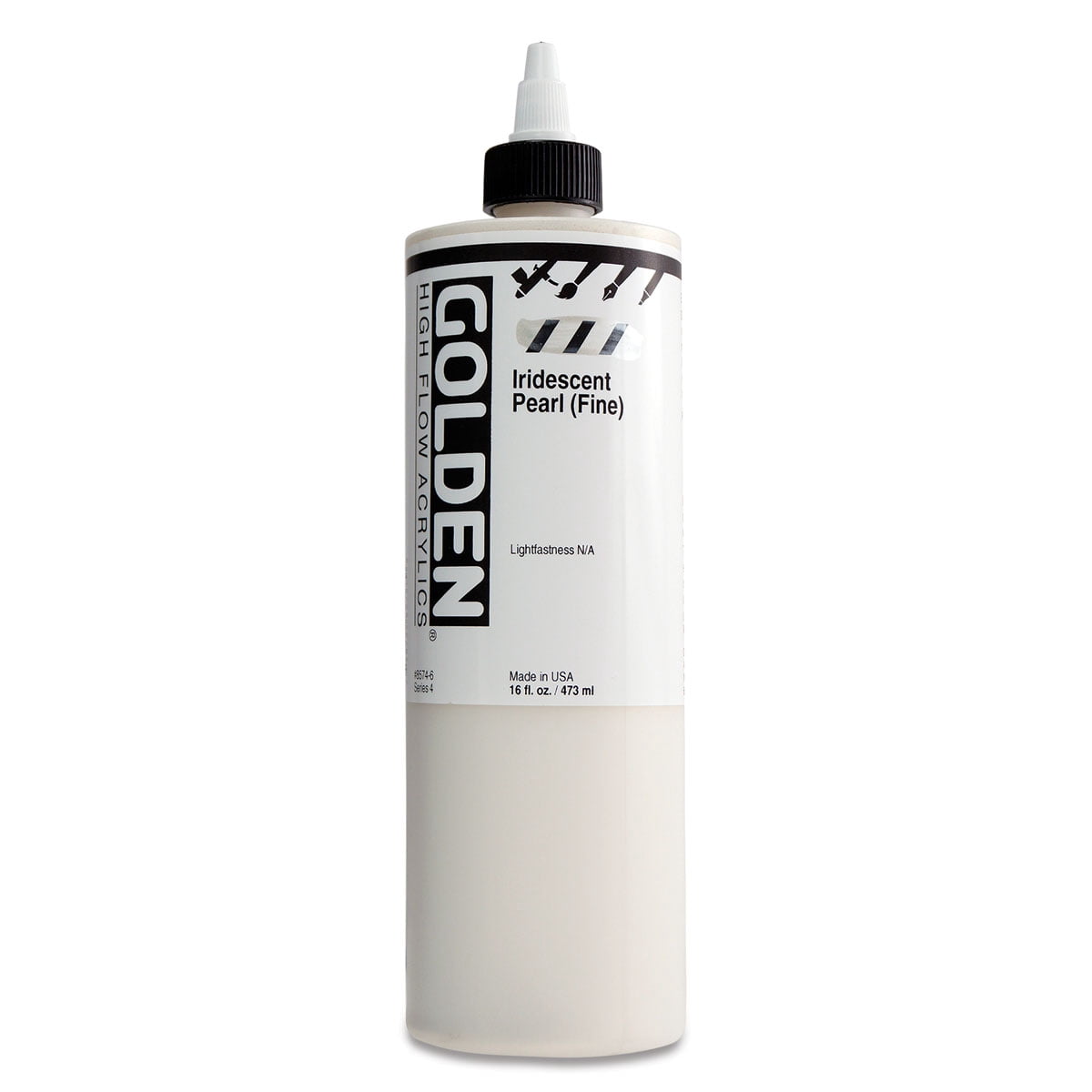 Golden High Flow Acrylic, 16 oz., Iridescent Pearl Fine