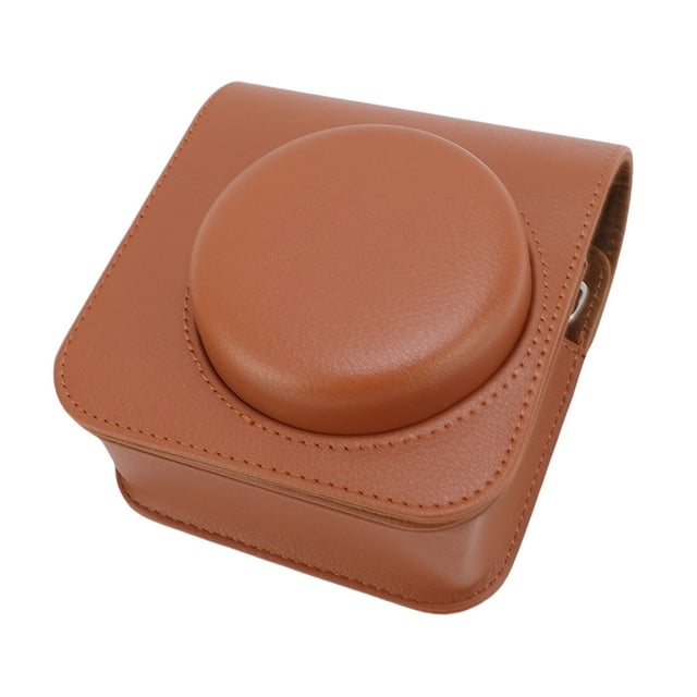 Camera Protective Case Fit for Mini41 Instant, PU Leather Instant Camera Case with Magnetic Flip Lid and Adjustable Shoulder Strap, Retro Portable Protective Bag