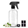 thumbnail image 1 of Botella rociadora de vidrio Worldgsb de 500 ml, recargable, con boquilla, transparente, 1 of 7