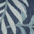thumbnail image 6 of Nourison Garden Oasis Indoor/Outdoor Navy 5' x 7' Area Rug (5x7), 6 of 10