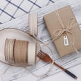 thumbnail image 4 of Cuerda de Yute Natural Vintage, lazos de cinta para envolver regalos, manualidades, cuerda de hilo de yute, arpillera, suministros de decoración para fiestas y bodas, 5M, 4 of 4